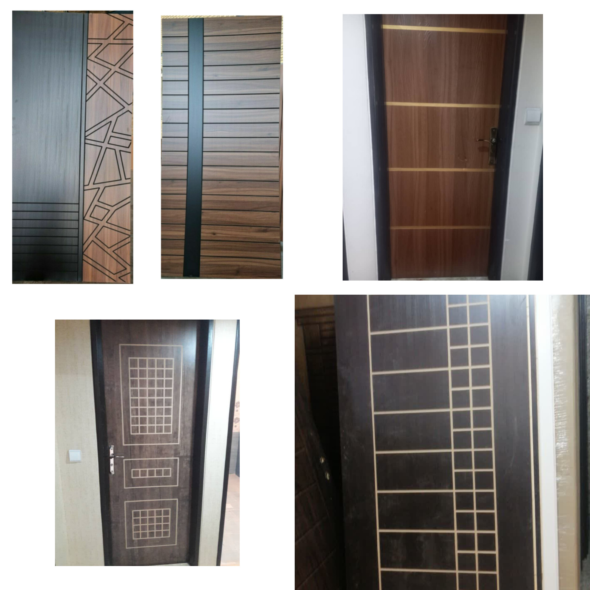 درب اتاق و سرویس لامینوکس و ملامین (اقتصادی ) 