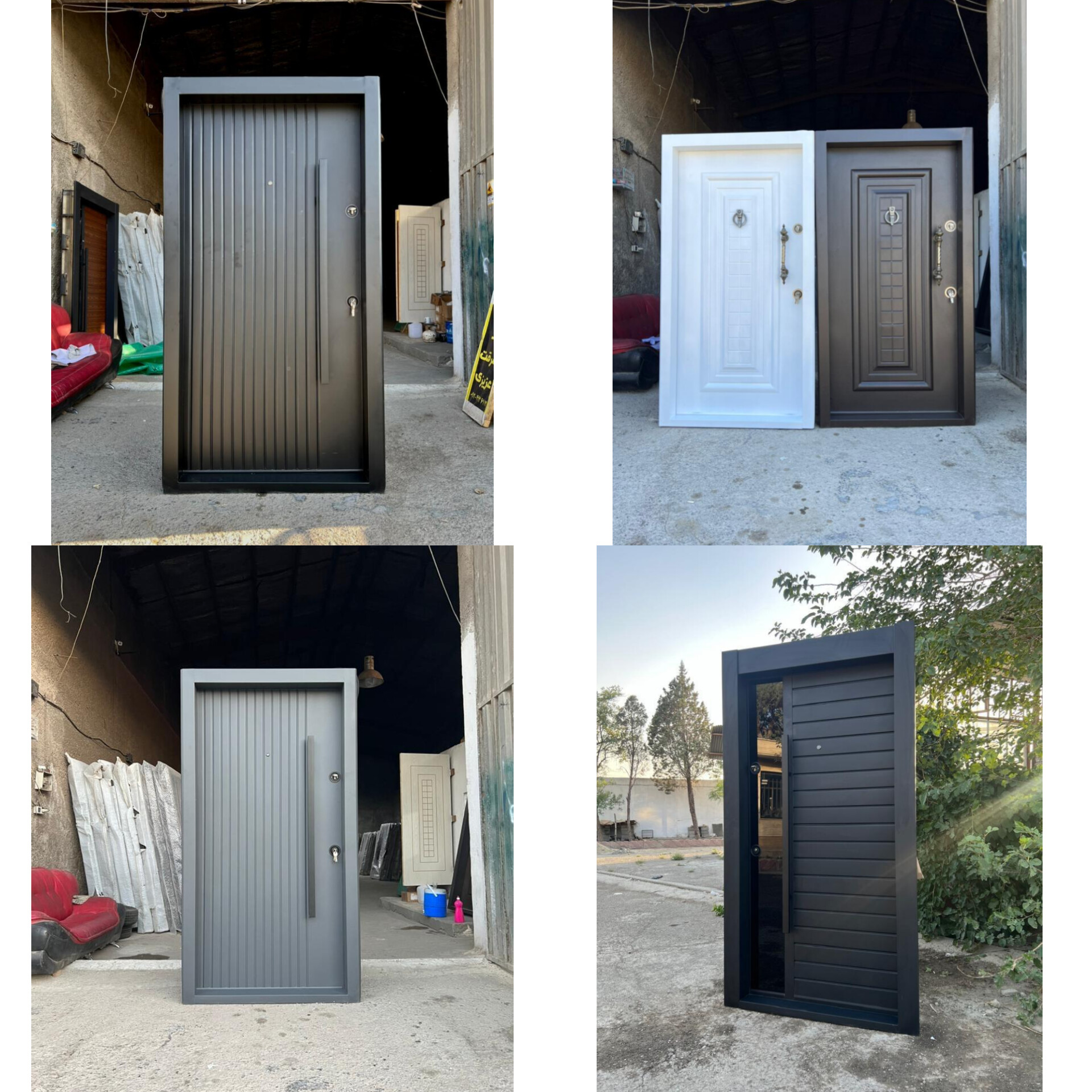 دربهای ضدسرقت روکش فلز 