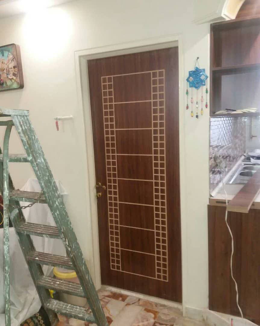 درب اتاق و سرویس لمینوکس 3 میل طرح L108