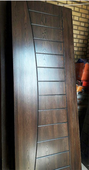 درب اتاق و سرویس روکش راش رنگ شده H105