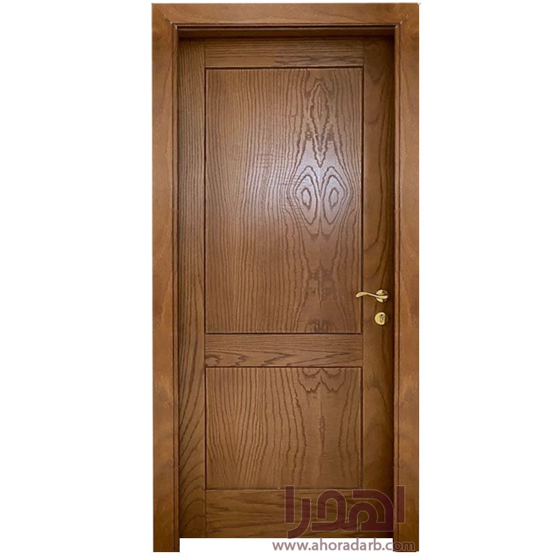 درب اتاق و سرویس روکش بلوط رنگ شده H106