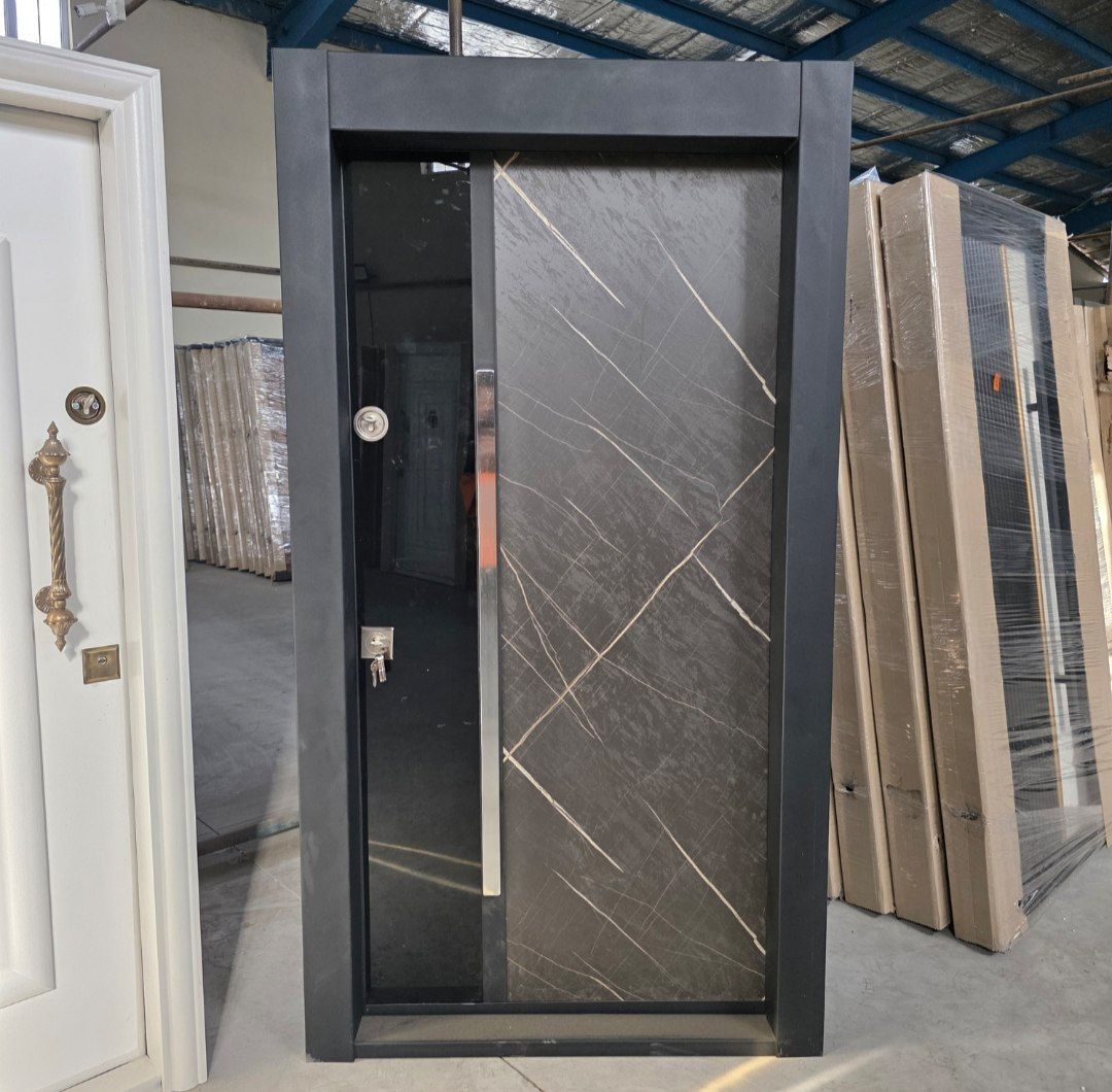 درب ضدسرقت روکش سنگ مصنوعی  قفل ترک ضددیلم 