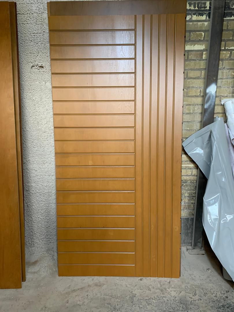 درب اتاق و سرویس روکش راش H102رنگ شده