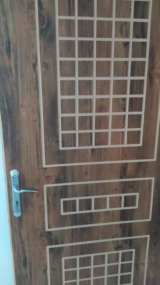 درب اتاق و سرویس لمینوکس 3 میل طرح L107