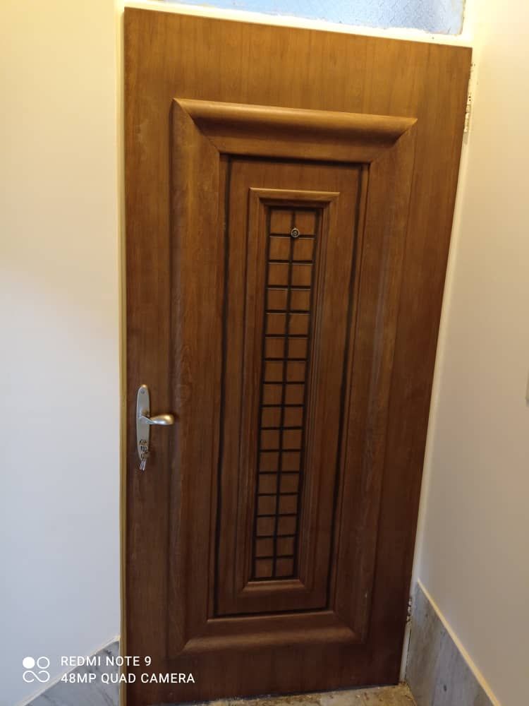 درب اتاق و سرویس روکش راش برجسته ونوس رنگ شده H107