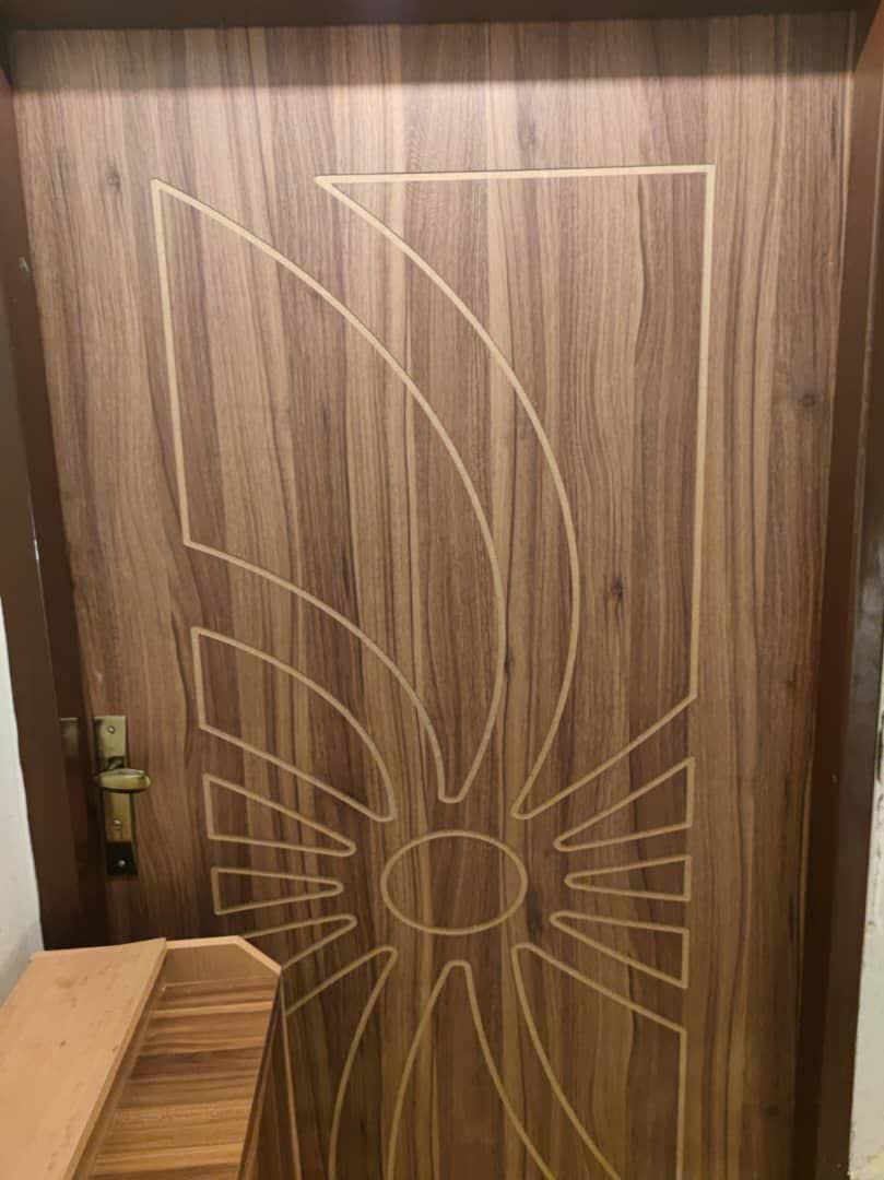 درب اتاق و سرویس لمینوکس 3 میل طرح L105